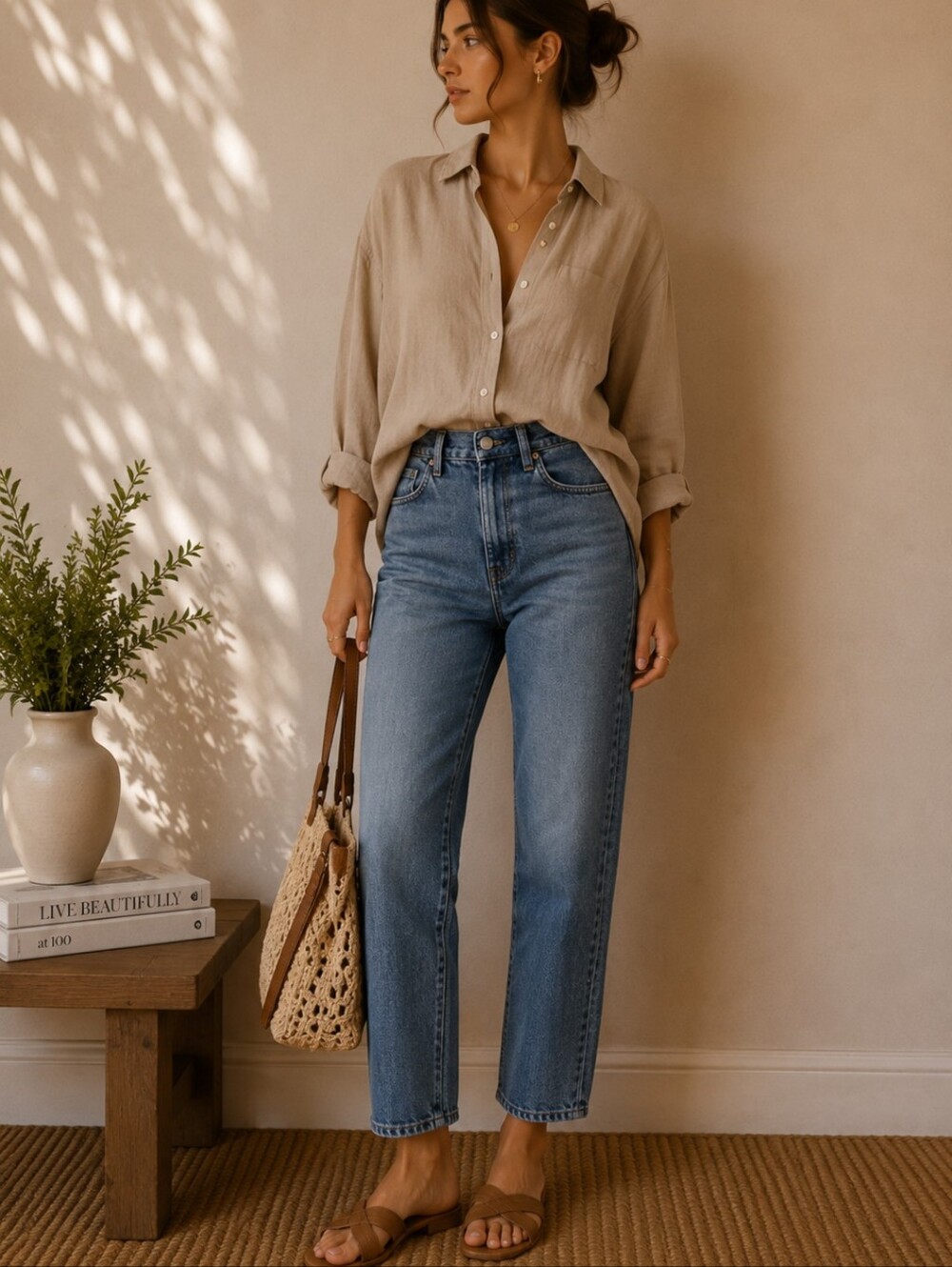 Good American Good Curve Straight Leg Jeans Indigo 338